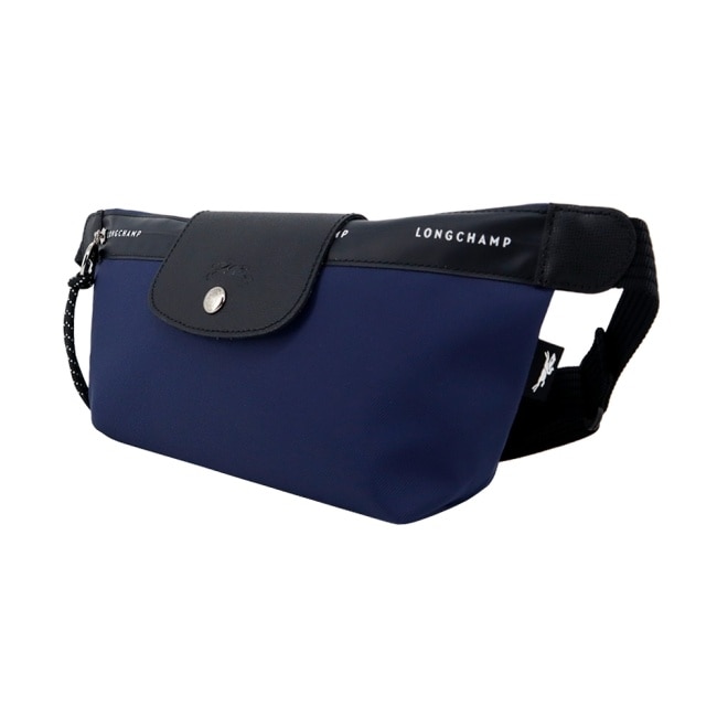 LONGCHAMP LE PLIAGE ENERGY系列再生尼龍腰包(中/海軍藍)10256-HSR-006