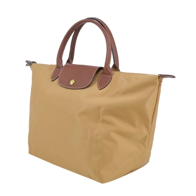 LONGCHAMP LE PLIAGE系列手提水餃包(中/小鹿棕)1623-089-P86