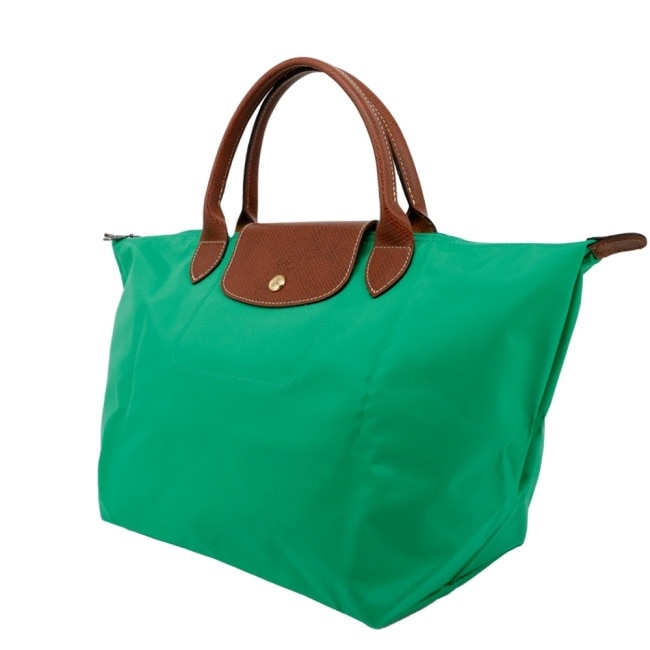 LONGCHAMP LE PLIAGE系列手提水餃包(中/草綠)1623-089-P88