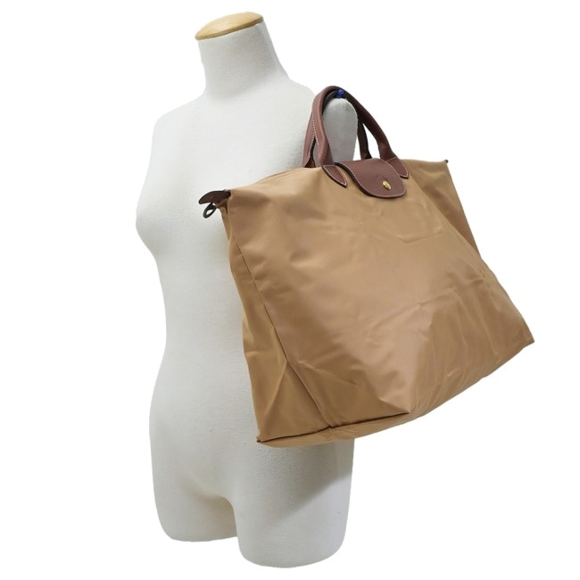 LONGCHAMP LE PLIAGE系列摺疊旅行袋(小/小鹿棕)1624-089-P86