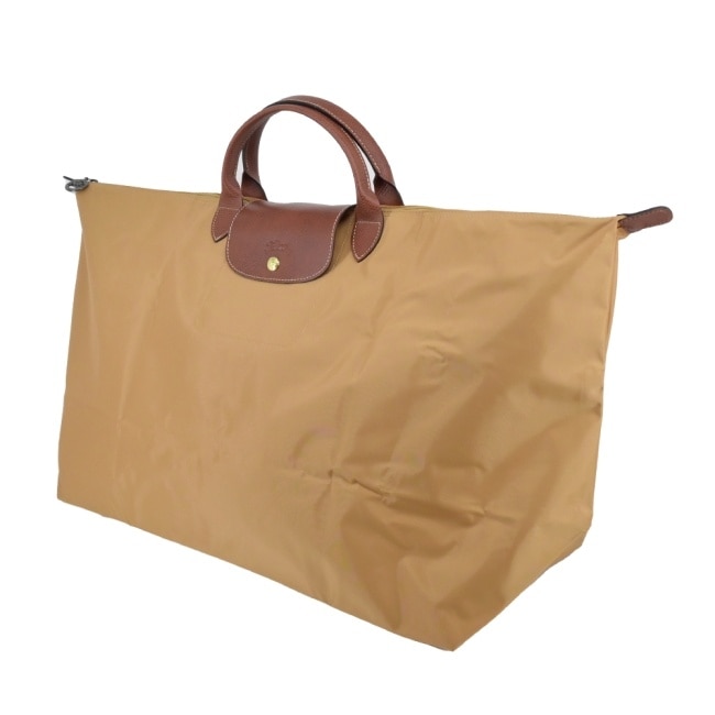 LONGCHAMP LE PLIAGE系列摺疊旅行袋(中/小鹿棕)1625-089-P86