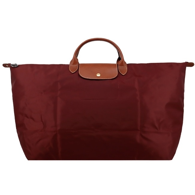LONGCHAMP LE PLIAGE系列摺疊旅行袋(中/酒紅)1625-089-P87