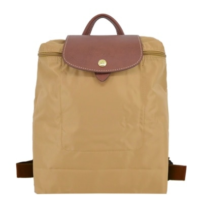 LONGCHAMP LONGCHAMP LE PLIAGE系列後背包(中/小鹿棕)1699-089-P86