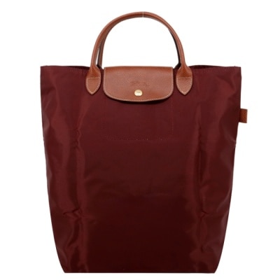 LONGCHAMP LONGCHAMP LE PLIAGE系列手提包(中/酒紅)10168-089-P87