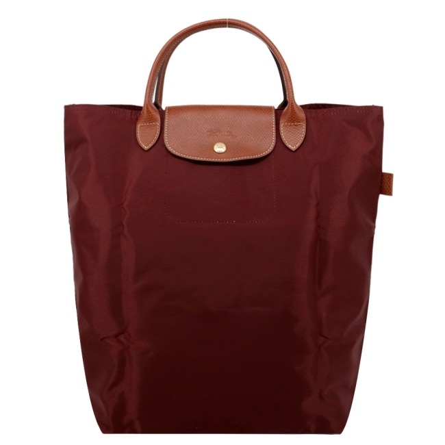 LONGCHAMP LE PLIAGE系列手提包(中/酒紅)10168-089-P87
