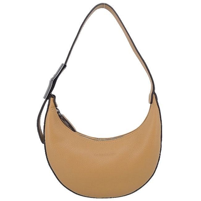 LONGCHAMP LE ROSEAU ESSENTIAL系列單肩包(小/小鹿棕)10217-968-026