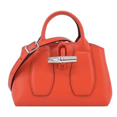 LONGCHAMP LONGCHAMP LE ROSEAU系列竹節兩用包(迷你/紅椒)10057-HCL-685