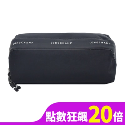 LONGCHAMP LONGCHAMP LE PLIAGE ENERGY系列再生尼龍手拿包(黑)30042-HSR-001