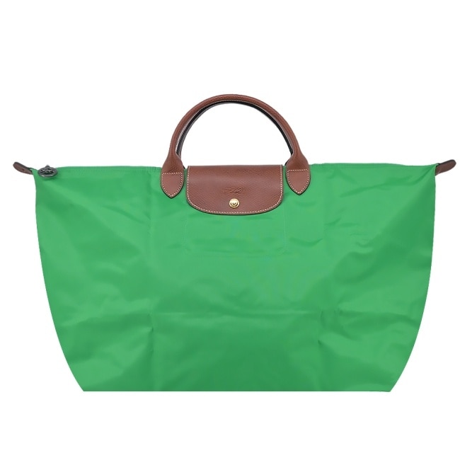 LONGCHAMP LE PLIAGE系列摺疊旅行袋(小/草綠)1624-089-P88