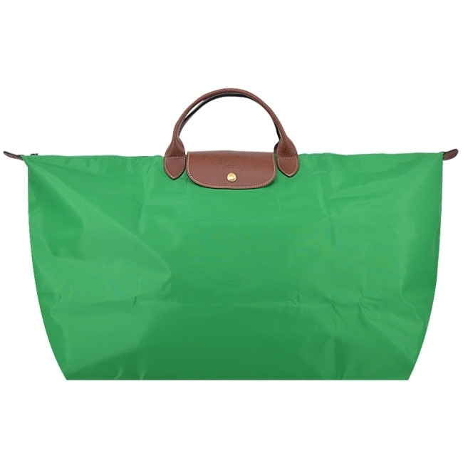 LONGCHAMP LE PLIAGE系列摺疊旅行袋(中/草綠)1625-089-P88