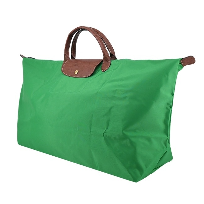 LONGCHAMP LE PLIAGE系列摺疊旅行袋(中/草綠)1625-089-P88