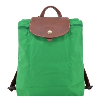 LONGCHAMP LONGCHAMP LE PLIAGE系列後背包(中/草綠)1699-089-P88