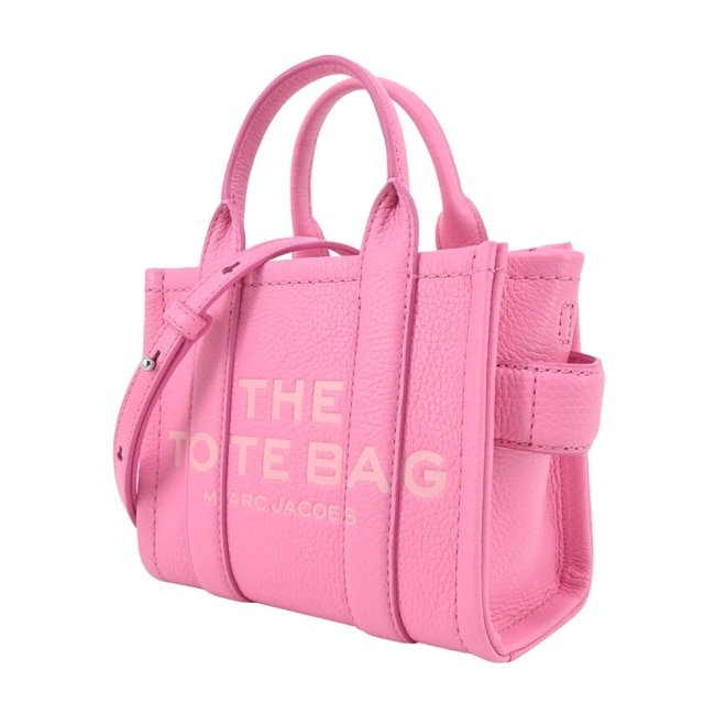 MARC JACOBS THE LEATHER MICRO TOTE 皮革兩用托特包-花瓣粉H053L01RE22666