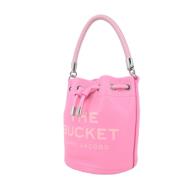 MARC JACOBS THE LEATHER牛皮束口兩用水桶包-花瓣粉H652L01PF22666
