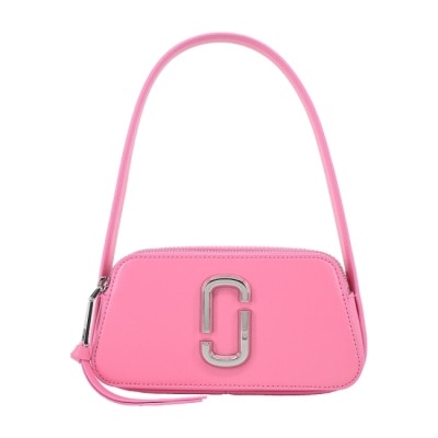 MARCJACOBS MARC JACOBS THE SLINGSHOT防刮拉鍊手提/肩背兩用包-花瓣粉2R3HSH025H02666