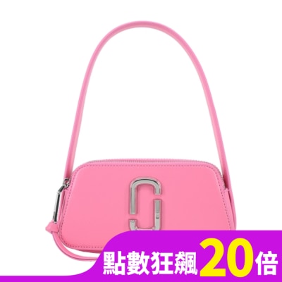 MARCJACOBS MARC JACOBS THE SLINGSHOT防刮拉鍊手提/肩背兩用包-花瓣粉2R3HSH025H02666