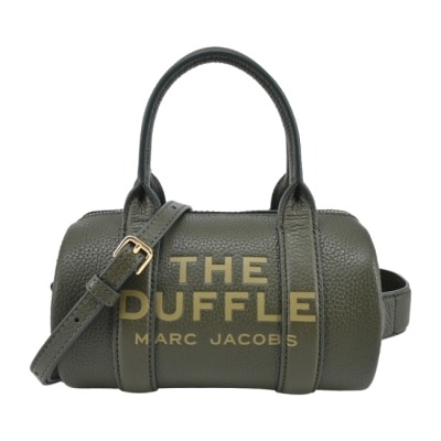 MARCJACOBS MARC JACOBS荔枝紋手提/斜背旅行包-迷你/墨綠2S4HCR032H02305