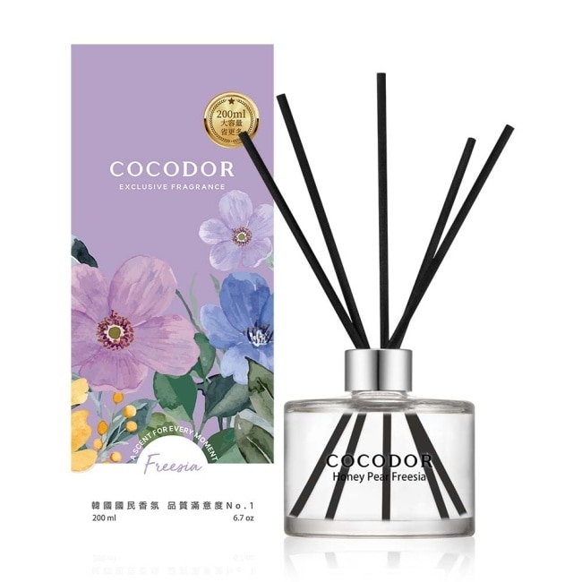 COCODOR 經典擴香瓶200ml-蜜梨小蒼蘭