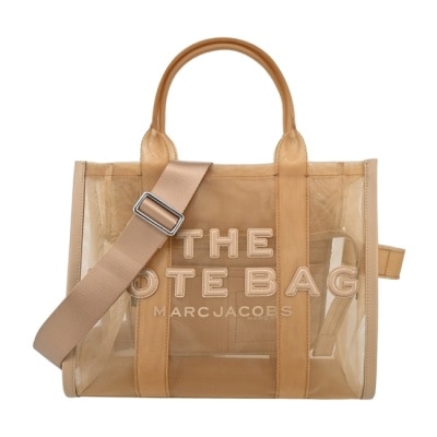 MARCJACOBS MARC JACOBS MESH TOTE 網紗馬卡龍兩用托特包-小/駝色H005M06SP21230
