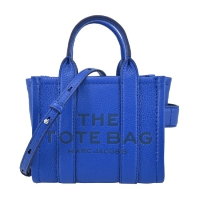 MARCJACOBS MARC JACOBS THE LEATHER MICRO TOTE 皮革兩用托特包-鈷藍H053L01RE22486