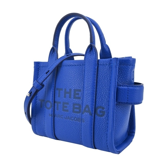 MARC JACOBS THE LEATHER MICRO TOTE 皮革兩用托特包-鈷藍H053L01RE22486
