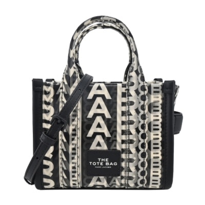 MARCJACOBS MARC JACOBS MONOGRAM LENTICULAR 手提/斜背托特包-迷你/黑2R3HCR012H01005