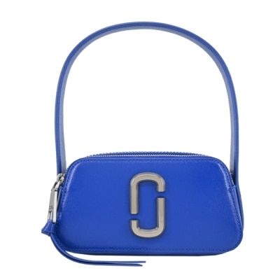 MARC JACOBS MARC JACOBS THE SLINGSHOT防刮拉鍊手提/肩背兩用包-鈷藍2R3HSH025H02486