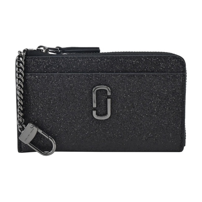MARCJACOBS MARC JACOBS THE J MARC銀河閃光卡片/零錢包-黑2R3SMP039S10001