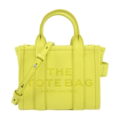 MARCJACOBS MARC JACOBS THE LEATHER MICRO TOTE 皮革兩用托特包-檸檬綠H053L01RE22780