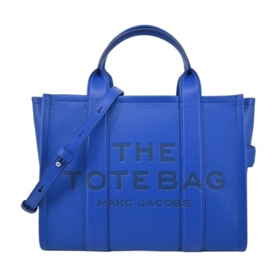 MARCJACOBS MARC JACOBS The Leather TOTE 皮革兩用托特包-小/鈷藍 H004L01PF21486