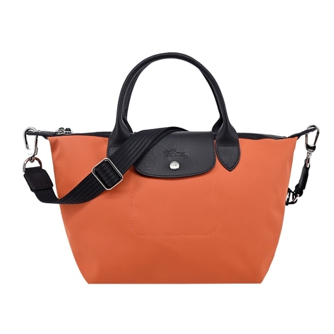 LONGCHAMP LE PLIAGE ENERGY系列再生尼龍兩用包(小/赭黃)L1512-HSR-003