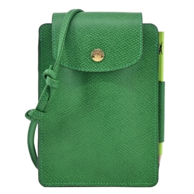 LONGCHAMP LONGCHAMP EPURE系列牛皮斜背包(迷你/草綠)10241-HYZ-129