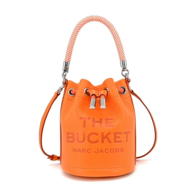 MARC JACOBS THE MICRO牛皮束口兩用水桶包-橘 2S3HCR058H03841