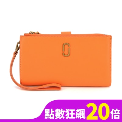 MARCJACOBS MARC JACOBS THE J MARC 多功能手掛式萬用長夾-橘 2S3SMP001S01841