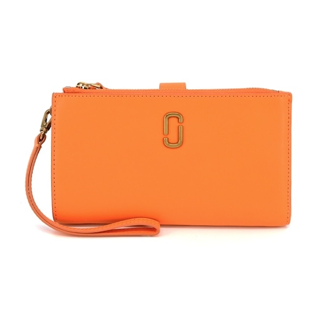 MARC JACOBS THE J MARC 多功能手掛式萬用長夾-橘 2S3SMP001S01841