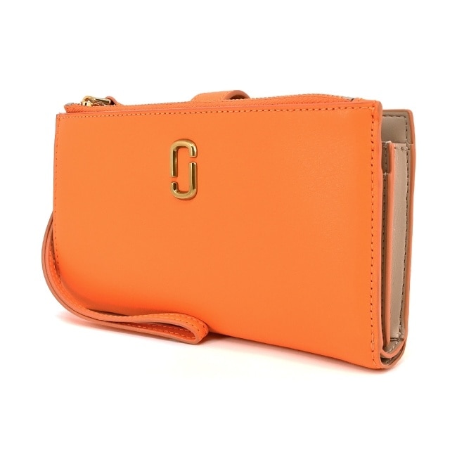 MARC JACOBS THE J MARC 多功能手掛式萬用長夾-橘 2S3SMP001S01841