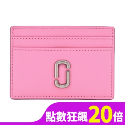 MARCJACOBS MARC JACOBS THE J MARC滑面皮革名片/卡片夾-糖果粉 2S3SMP006S01675