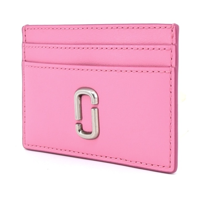 MARC JACOBS THE J MARC滑面皮革名片/卡片夾-糖果粉 2S3SMP006S01675
