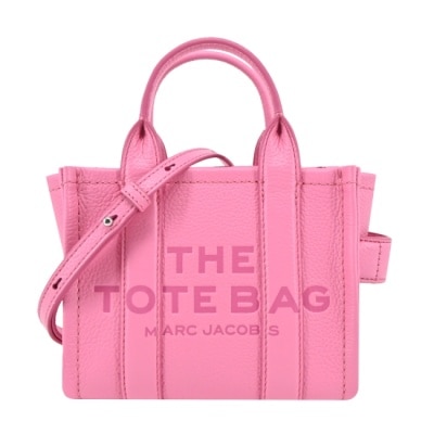 MARCJACOBS MARC JACOBS THE LEATHER MICRO TOTE 皮革兩用托特包-糖果粉H053L01RE22675