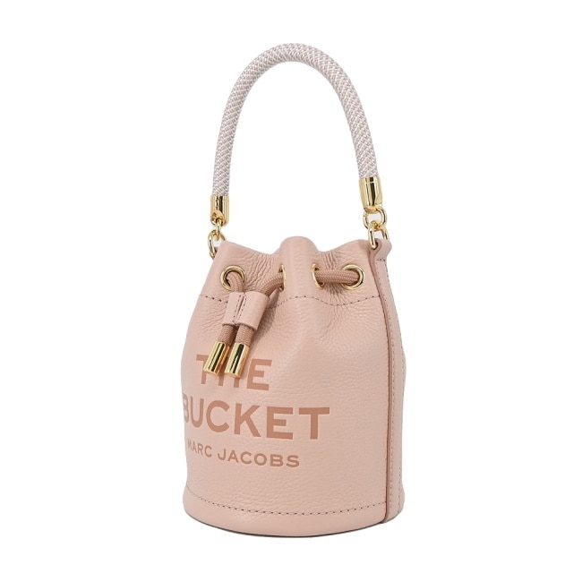 MARC JACOBS THE MICRO牛皮束口兩用水桶包-玫瑰粉 2S3HCR058H03624