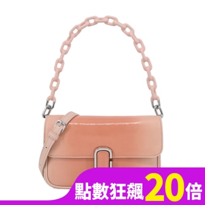 MARCJACOBS MARC JACOBS THE SHADOW PATENT LEATHER漆皮兩用包-橘2S3HSH008H03624
