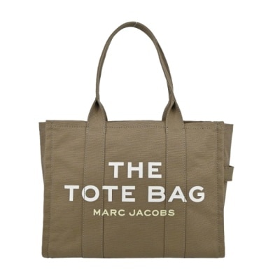 MARCJACOBS MARC JACOBS Large TOTE 字母印花帆布托特包-大/駝 M0016156372