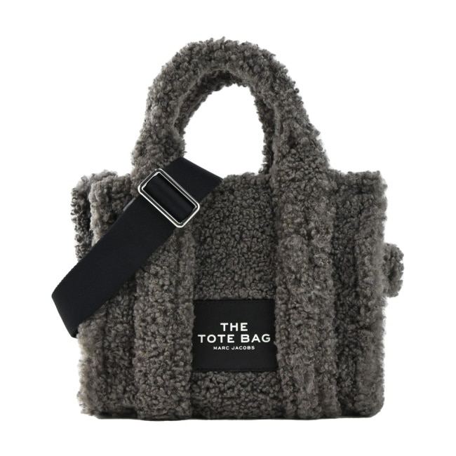 MARC JACOBS THE TEDDY MINI TOTE泰迪兩用托特包-迷你/灰 H012M06FA21051