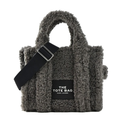 MARCJACOBS MARC JACOBS THE TEDDY MINI TOTE泰迪兩用托特包-迷你/灰 H012M06FA21051