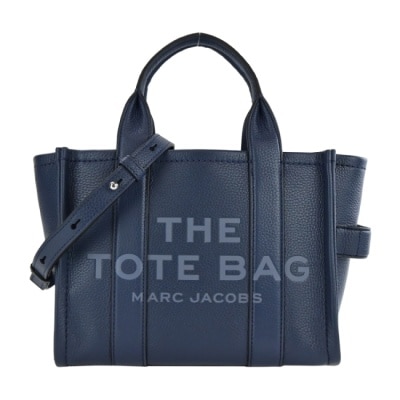 MARCJACOBS MARC JACOBS THE LEATHER MINI TOTE兩用托特包-迷你/靛藍H009L01SP21426
