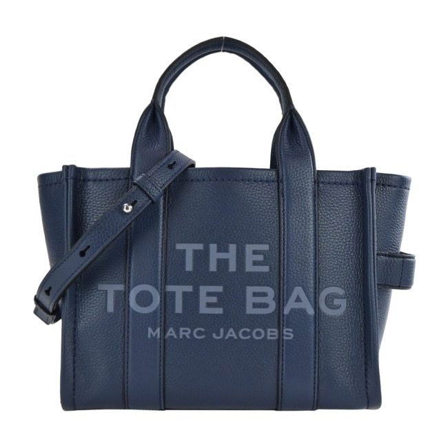 MARC JACOBS THE LEATHER MINI TOTE兩用托特包-迷你/靛藍H009L01SP21426