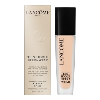 LANCOME蘭蔻 LANCOME蘭蔻 零粉感超持久粉底SPF48 PA++ 30ml(新) #PO-02