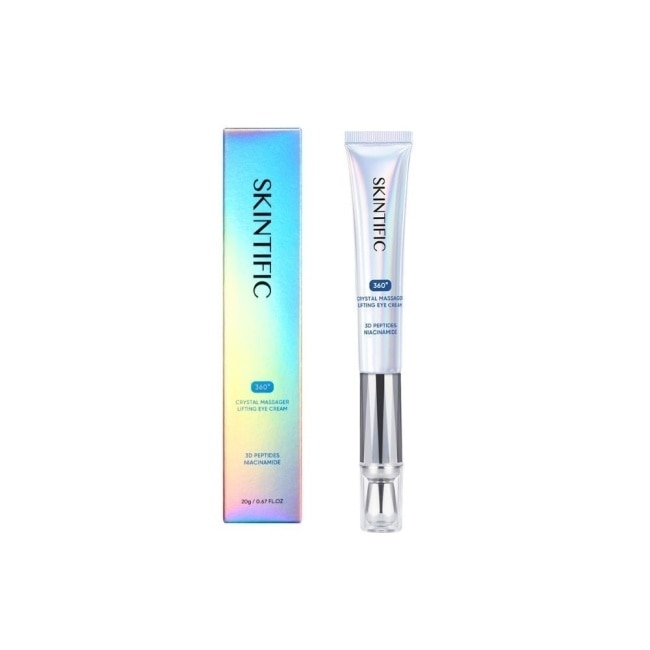 SKINTIFIC水晶按摩眼霜20g image