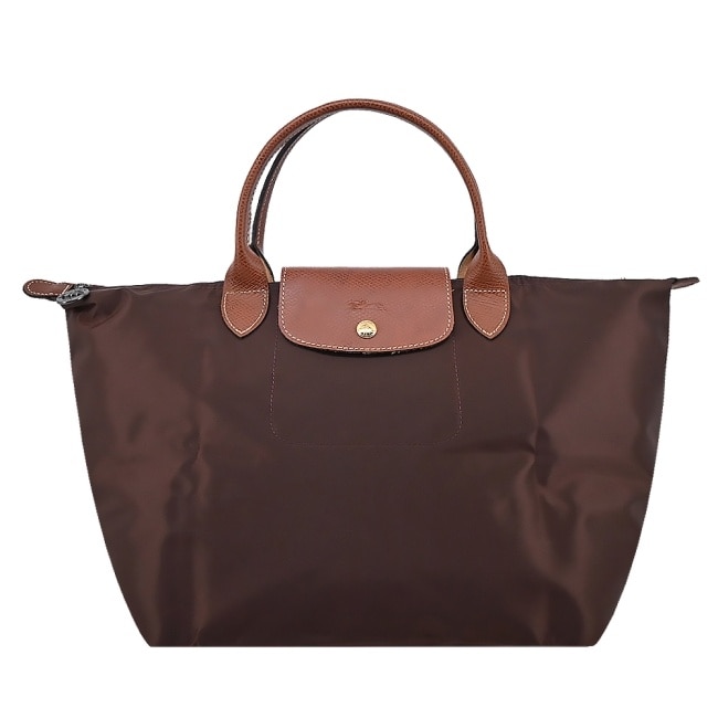 LONGCHAMP LE PLIAGE系列手提水餃包(中/烏檀)1623-089-P81