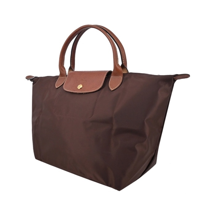 LONGCHAMP LE PLIAGE系列手提水餃包(中/烏檀)1623-089-P81